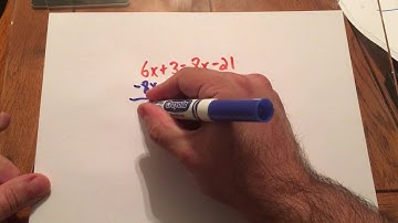 Intro to equations with variables on both sides Mr Leatherman