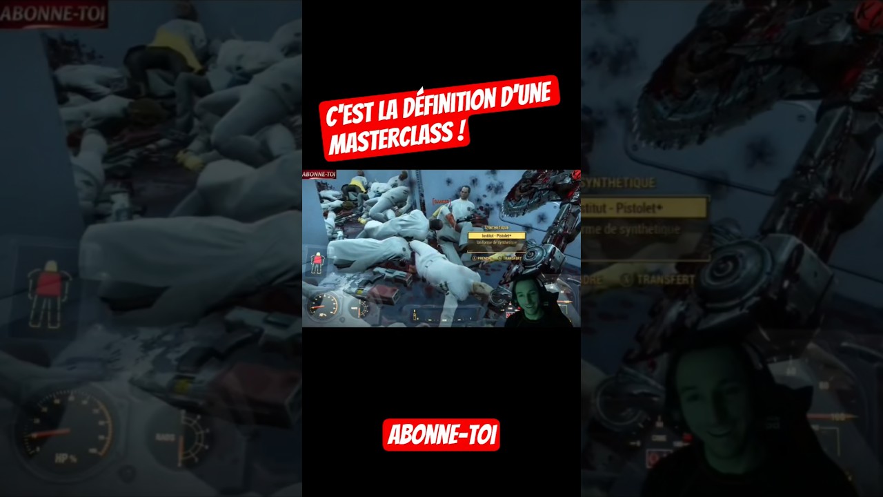 c'est la définition d'une masterclass ! Fallout 4 