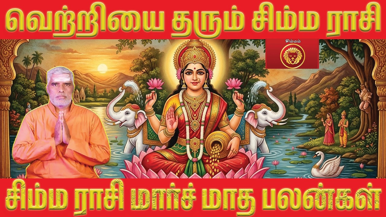 🔴  சிம்ம ராசிக்கு மார்ச் மாதம் ராஜயோகமா | Simmom rasi march 2020 | Arithu kel Astro
