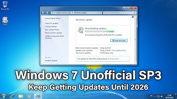 Windows 7 Unofficial SP3 : Updates for Windows 7 Until 2026 !
