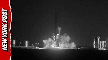 Watch SpaceX Starship Booster Explodes — Footage Captures ‘Catastrophic Failure’