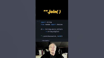 Generate random string with letters and digits in Python 🐍 #shorts #python