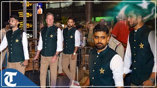 Pakistan’s Cricket team arrives in India for ODI World Cup 2023