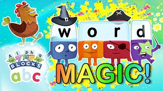  Let’s Do Some Word MAGIC! | Alphablocks LIVE | Learn To Spell