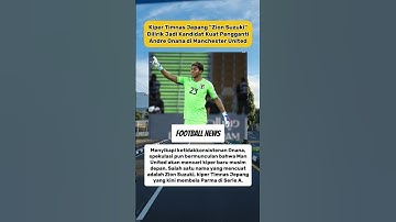 Kiper Timnas Jepang Dilirik Jadi Kandidat Kuat Pengganti Andre Onana di Manchester United
