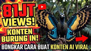 81 Million Views of This Bird Content! Revealing How to Make Viral AI Video Content, AI Bird Tran... screenshot 3