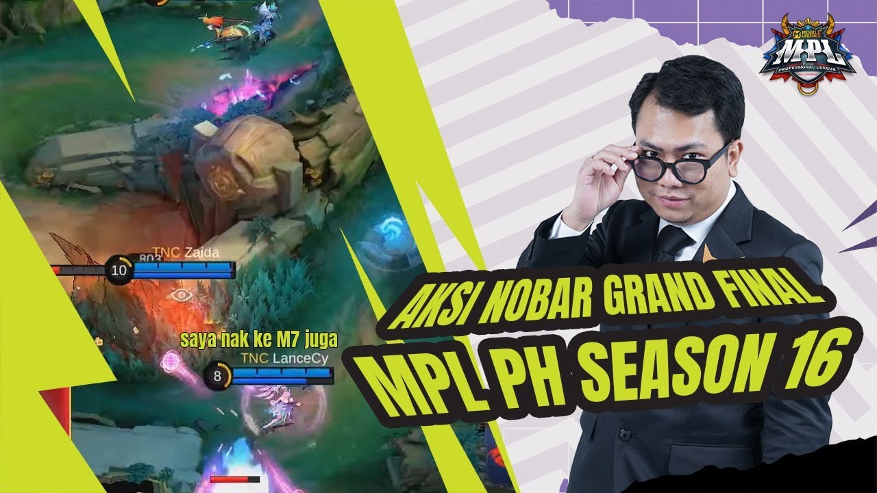 Aksi Nobar MPL PH PLAYOFF!! GRAND FINALE!! - 