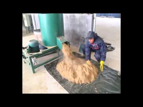 sawdust pallet block making machine, wood recycling machine