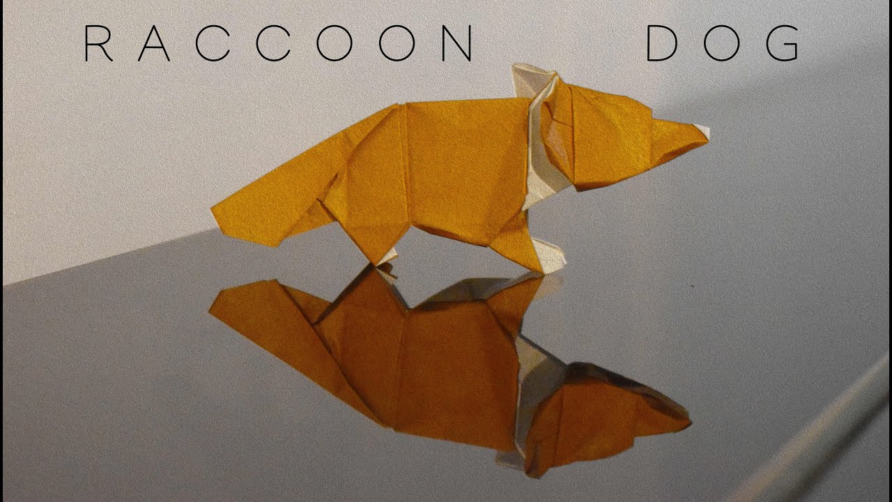 Origami - Tanuki Raccoon dog (Katsuhita Yamada) - YouTube