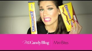 American Trying Candy Charleston Chew Comparison Taste Test Big Bar Vs. Box Candy Review