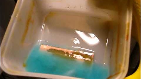 PCB etching with H2SO4 + H2O2