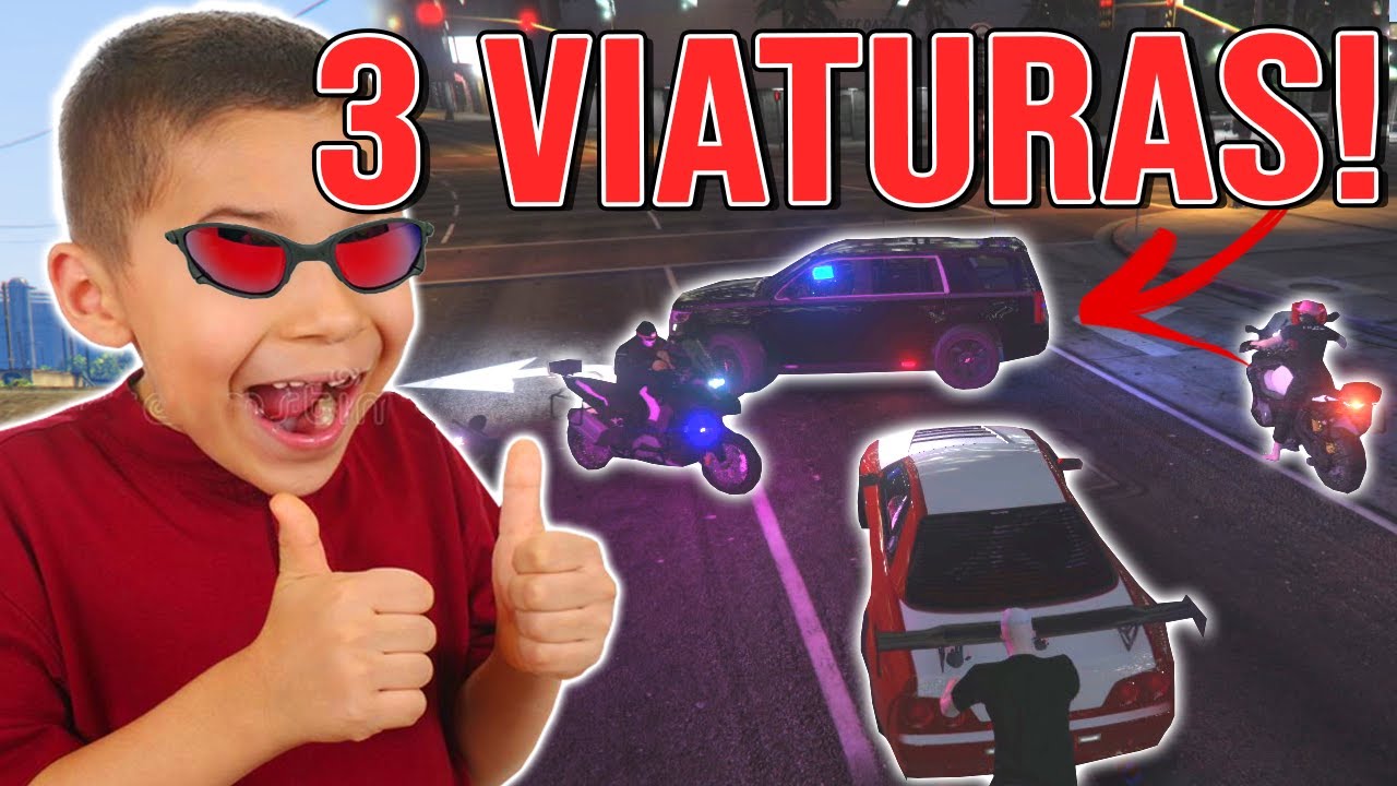 FUGA INSANA DA ROTA no GTA ANTI-RP! (Paulinho o LOKO)