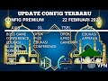 CONFIG UPDATE TERBARU UNLOCK SSH || CONFIG PREMIUM || AXIS XL INDOSAT TELKOMSEL || 22 FEBRUARI 2026