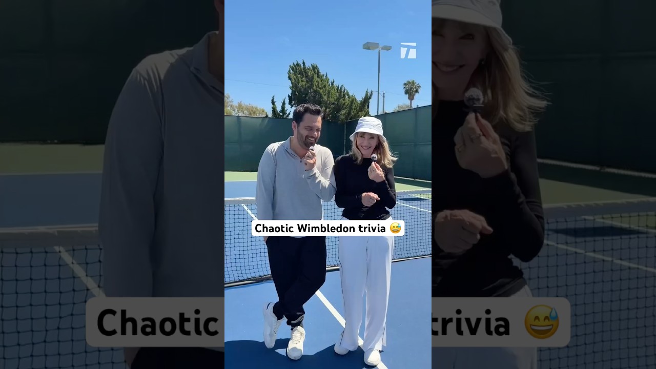 Hollywood, pickleball, tennis, Wimbledon. What could go wrong? #pickleball #tennis #TheDink
