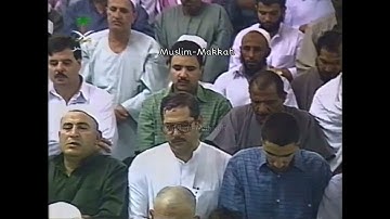 تلاوة من صلاة التراويح ليلة 29 رمضان 1422 من جزء عم فضيلة الشيخ سعود الشريم