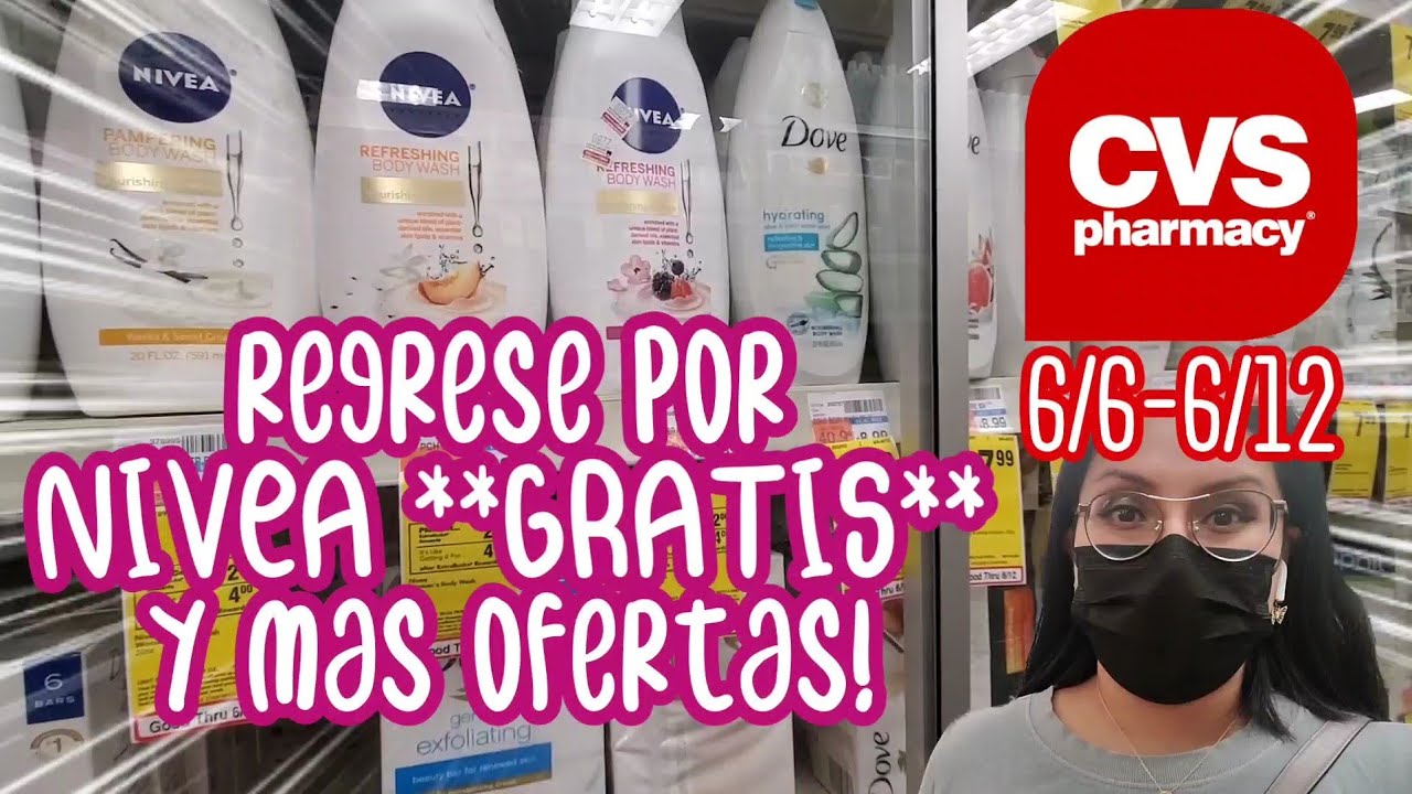💥NIVEA BODY WASH **GRATIS** y mas ofertas en CVS 6/6/21 al 6/12/21