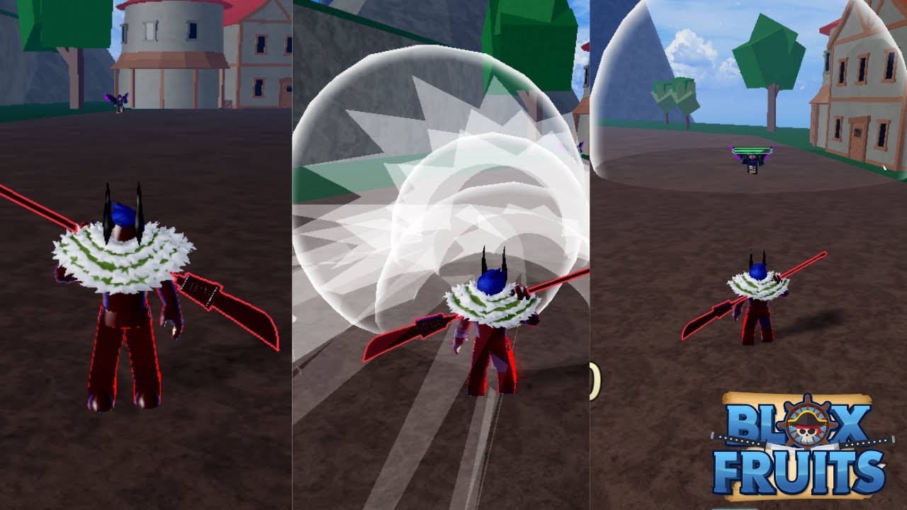 Bisento V2 And Saber V2 Showcase In Blox Fruits 