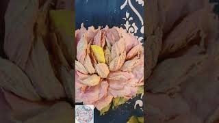 sculpture painting peony flower 🌸تشكيل الورد بسكينة الرسم وردة البيوني 🌸