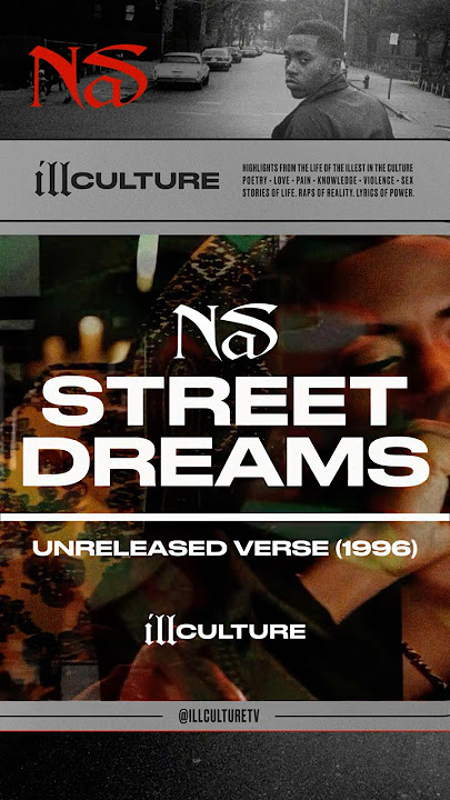Nas - Street Dreams Verse [RARE]  #nas #shorts