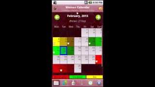 Woman Calendar / Period Tracker screenshot 2