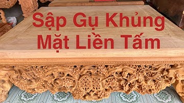Báo Giá Siêu Phẩm Sập Thập Điểu Quần Mai Gỗ Gụ Lào Mặt 1 Lá Liền Tấm Dạ Dày 14cm Siêu Khủng Hiếm Có