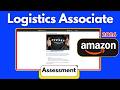 Amazon Logistics Associate Assessment Test Questions & Answers 2026 | Logistics Specialist Interview