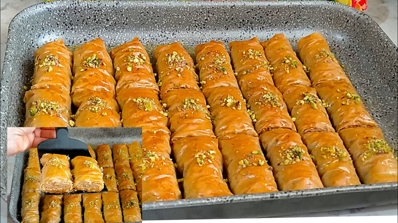 اسهل معسلة ممكن توجدي بدون تعب ولا مجهود👌 بقلاوة تركية/ معسلات شرقية/معسلات رمضان/بقلاوة