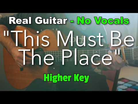 This Must Be The Place – Talking Heads (Acoustic Karaoke in B) | No Vocals • BPM 114 thumbnail