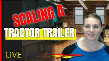 How to Set Up The Axles When Scaling A Truck | How to Scale A Loaded Trailer