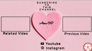 How To Make Professional Outro For Youtube Channel On Android Phone | Create Outro in kinemaster