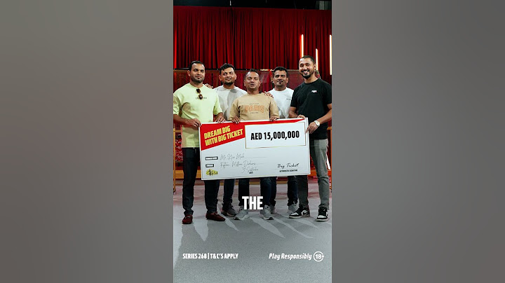 Ever wondered what it feels like to become AED 15 MILLION richer?