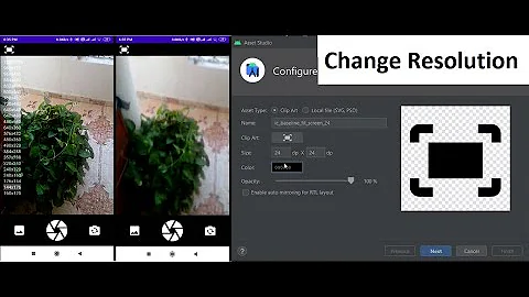 OpenCV Android App Camera Basics Part 4: Change Resolution