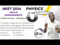 Precision in Practice: Correct Measurement with Screw Gauge|NEET_JEE XI Physics-Units & Measurements