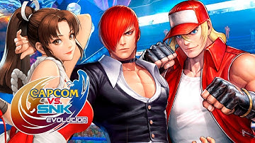 Capcom vs SNK Evolution Rev 2 || Team Mode Level 8 - Terry, Iori & Mai
