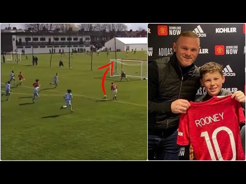 🤯Kai Rooney Stunning Goal vs Manchester City | Kai Rooney Manchester United | Kai Rooney Goals 🔥