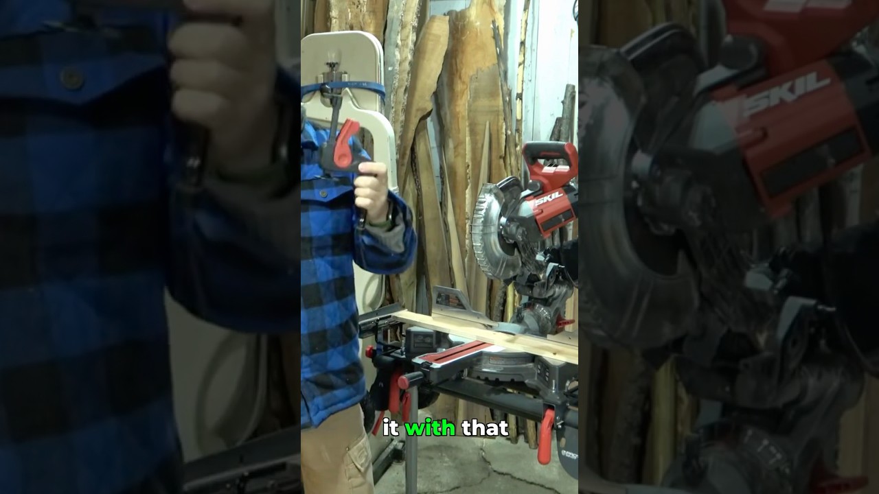 This Miter Saw Feature is a Must Have #diy #tools #skil