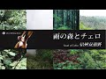 雨の森と心に沁みるチェロ 信州安曇野（自然映像とBGM/心身浄化・癒し/作業用BGM）sound of cello