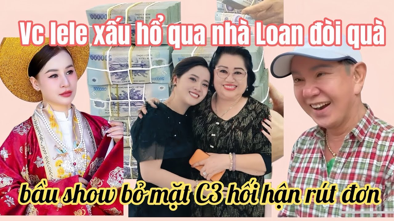 29/12 Má 4 Đến Nhà Hồng Loan Làm Rõ Số Tiền Điếu, C3 Khóc Lóc Bầu Show Tẩy Chay Hối Hận Rút Đơn Kiện