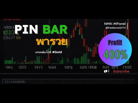 #Forex : Pin Bar พารวย #เทรดทอง โดยการวางกับดัก เพื่อสร้างกำไร