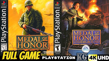 Medal of Honor DUOLOGY COLLECTION [PS1] Gameplay Walkthrough FULL GAME [4K60ᶠᵖˢ UHD🔴]