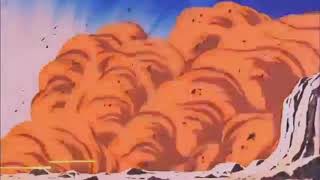 Vegeta's ki blast spam against Cell
