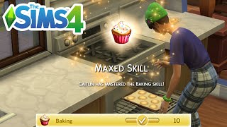 How To Max Baking Skill Cheat (Level Up Skills Cheats) - The Sims 4