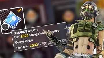 WE FINALLY GOT THE 2K DAMAGE BADGE FOR OCTANE!!!!
