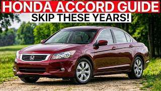 I Ranked Every Honda Accord Generation from WORST to Best