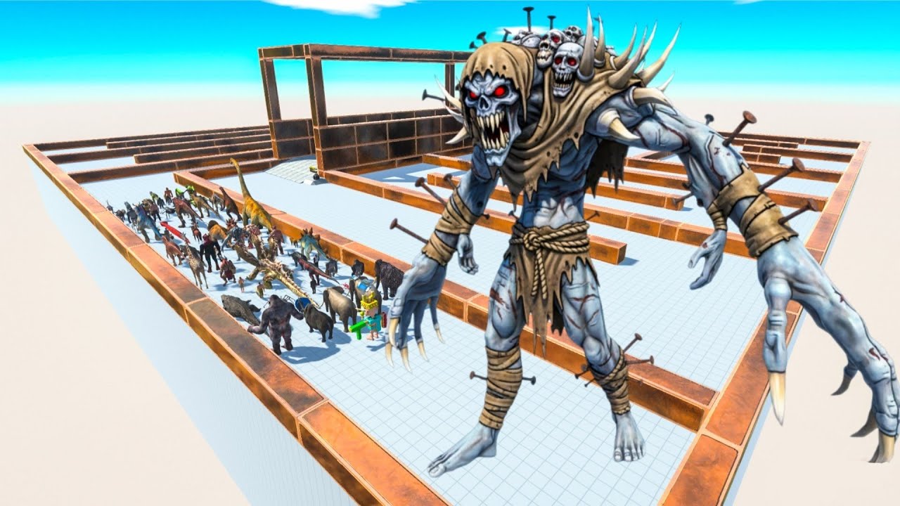 💀👽 ALIEN SCOURGE ESCAPE 😱🔥 BLOODBATH! | Last Survivor Challenge | Animal Revolt Battle Simulator