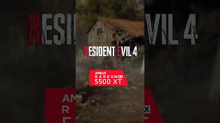 RX 5500 XT Test in Resident Evil 4 Remake - Low to High Comparison