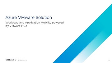 Azure VMware Solution Technical Overview Series - Module 5 - Workload and Application Mobility