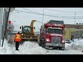 SNOW REMOVAL JOB IN MONTREAL'S ST MICHEL DISTRICT 2-14-20