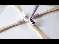 (946) Wait for the End !! 4 toothbrushes | Paint &amp; Water Only | Acrylic Pouring | Designer Gemma77