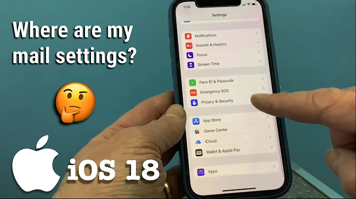 Find hidden mail settings in Apple’s iOS 18 system software